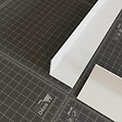 TECNOPROFILS - Cornière PVC - Longueur 2.60 m - Blanc - Lot de 5 - 3.5 x 3.5 cm - vignette