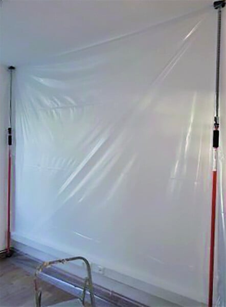 URKO TOOLS - Kit barrière anti-poussière et sanitaire 3x5 m URKO - 1843009 - large