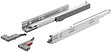 HANGER - Paire de coulisses MATRIX 450mm avec amortisseur + 2 attaches - 433.03.654 - vignette