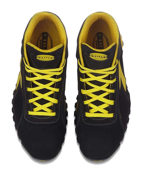 DIADORA SPA - Chaussures de sécurité hautes GLOVE II HIGH S3 SRA HRO noir/jaune P44 - DIADORA SPA - 701.170234 - large
