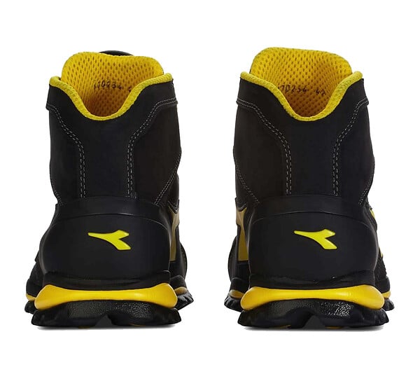 DIADORA SPA - Chaussures de sécurité hautes GLOVE II HIGH S3 SRA HRO noir/jaune P41 - DIADORA SPA - 701.170234 - large