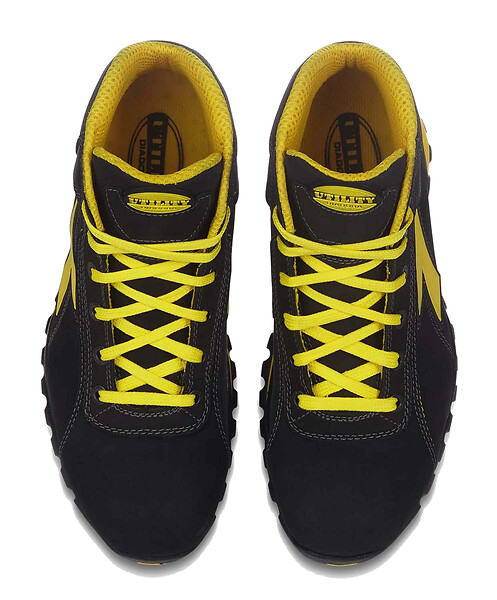 DIADORA SPA - Chaussures de sécurité hautes GLOVE II HIGH S3 SRA HRO noir/jaune P43 - DIADORA SPA - 701.170234 - large