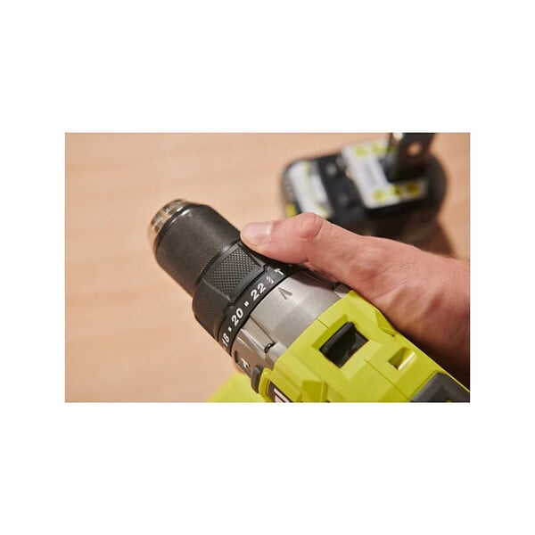 RYOBI - Perceuse-visseuse à  percussion Brushless 18V RYOBI - 95 Nm - Sans batterie ni chargeur - RPD18BL2-0 - large