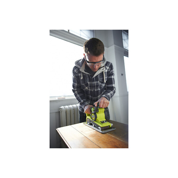 RYOBI - [JAMAIS UTILISÉ] Ponceuse à bande électrique RYOBI 800W 76mm EBS800 - large