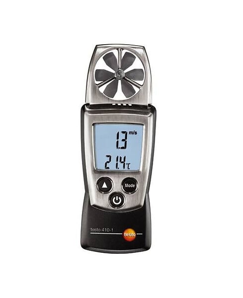 TESTO SARL - Anémomètre à hélice 410-1, mesure vitesse de l'air, température - TESTO - 0560 4101 - large