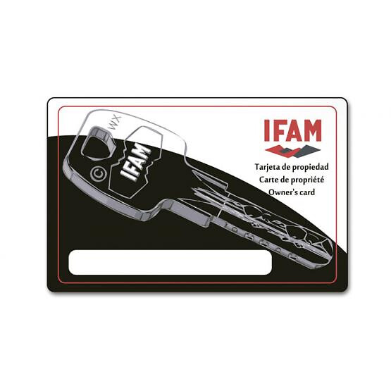 IFAM - Cylindre profil euro WX Nickelé varié 30 x 40 (clé à modèle déposé) IFAM - large