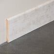 TECNOPROFILS - Plinthe MDF 2 m - Frêne Clair - Lot de 5 - 70 x 10 mm - vignette