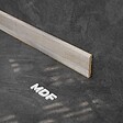 TECNOPROFILS - Plinthe MDF 2 m - Chêne Naturel - Lot de 5 - 70 x 10 mm - vignette