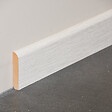 TECNOPROFILS - Plinthe MDF 2 m - Pin blanc - Lot de 5 - 100 x 10 mm - vignette