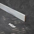 TECNOPROFILS - Plinthe MDF 2 m - Chêne Cendré - Lot de 5 - 70 x 10 mm - vignette