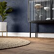 TECNOPROFILS - Plinthe MDF 2 m - Blanc - Lot de 5 - 100 x 10 mm - vignette