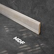 TECNOPROFILS - Plinthe MDF 2 m - Chêne Naturel - Lot de 5 - 80 x 14 mm - vignette