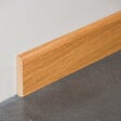TECNOPROFILS - Plinthe MDF 2 m - Chêne Français - Lot de 5 - 80 x 14 mm, Lot de 5 - vignette
