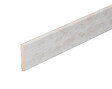 TECNOPROFILS - Plinthe MDF 2 m - Frêne Clair - Lot de 5 - 80 x 14 mm - vignette