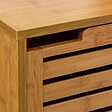 5 FIVE SIMPLY SMART - Meuble de rangement Colonne en Bambou 1 Porte H 168 cm - vignette