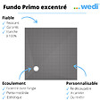 WEDI - Receveur de douche à carreler 90 x 90 Fundo Primo carré écoulement excentré - vignette
