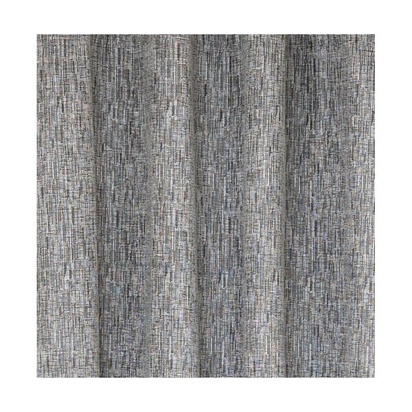 ATMOSPHERA - Rideau à œillets Occultant Jacquard Gris Foncé 140 x 260 cm - large