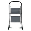 5 FIVE SIMPLY SMART - Marchepied Escabeau 2 marches en métal Noir - vignette