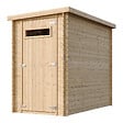 TIMBELA - Abri de jardin en bois - H198 x l239 x L144 cm / 2.63 m2 - M306A - vignette