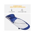 KINGCAMP - Sac de couchage forme momie Breeze - Bleu - 215 x 50 cm - vignette