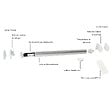 AVOSDIM - Pack motorisation store enrouleur ø32 180cm - vignette