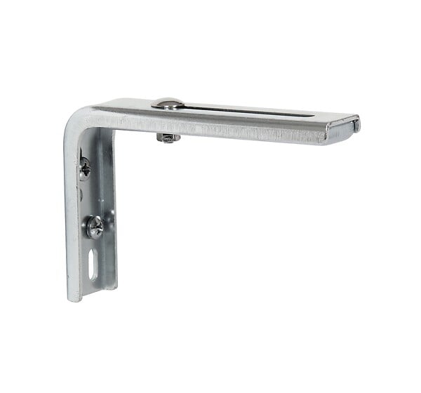 AVOSDIM - Lot de 2 équerres réglables galvanisées déport entre 10 et 16,5cm - large