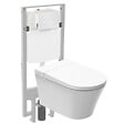 JACOB DELAFON - Pack WC lavant sans bride Seine avec télécommande + bâti support - vignette