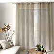 C MA DECO - Voilage tamisant effet lin ELENA - L.140xH.240cm - vignette