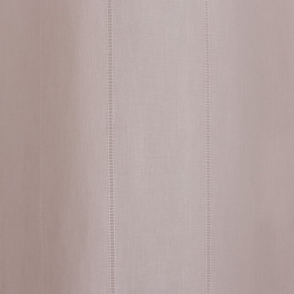 C MA DECO - Voilage jour échelle ELENA - Beige Rose - L.140xH.240cm - large