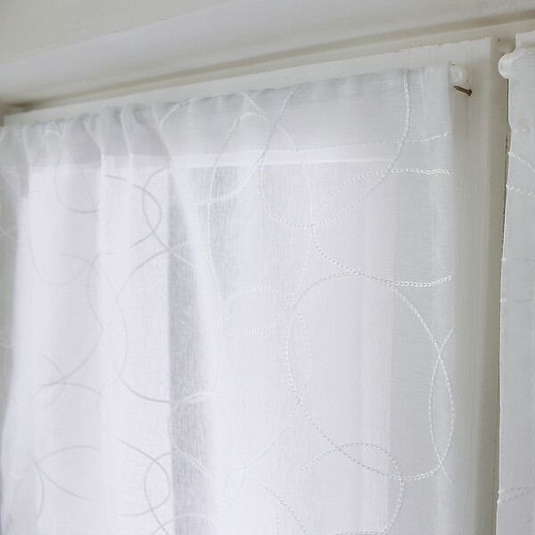 C MA DECO - Paire de vitrage GALET - large