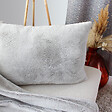 C MA DECO - Coussin RABBIT imprimé effet fourrure R/V - vignette