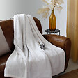 C MA DECO - Plaid RABBIT imprimé effet fourrure/flanelle - vignette