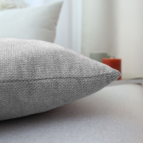 C MA DECO - Coussin déhoussable chenillé - large