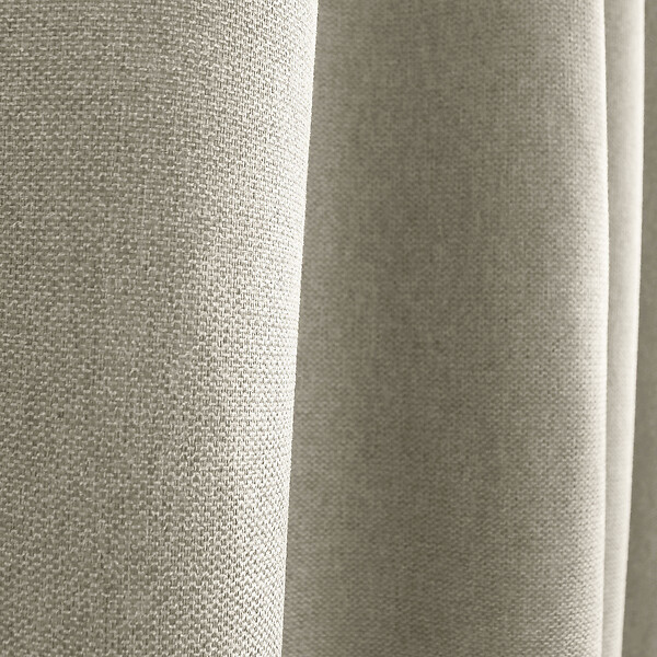C MA DECO - Rideau chenillé - Naturel - L.140xH.240cm - large