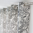 C MA DECO - Rideau à œillets LODGE en coton recyclé - Blanc - L.140xH.240cm - vignette