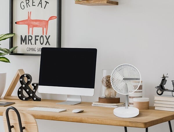 PURLINE - Ventilateur de bureau avec USB-C et 4 vitesses - large