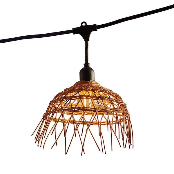 LUMISKY - Guirlande connectable HAWAII 40 ampoules E27 18M - large