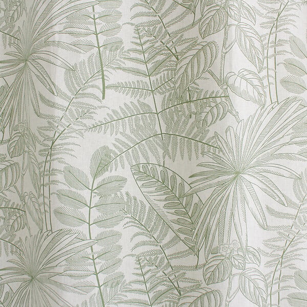 C MA DECO - Rideau en coton recyclé Lodge - Œillets - Ecru - 140x240cm - large