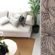 C MA DECO - Rideau en coton recyclé Lodge - Œillets - Naturel - 140x240cm - vignette