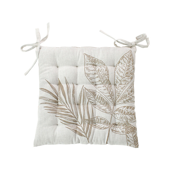 C MA DECO - Galette piquée NATURA en coton recyclé - large