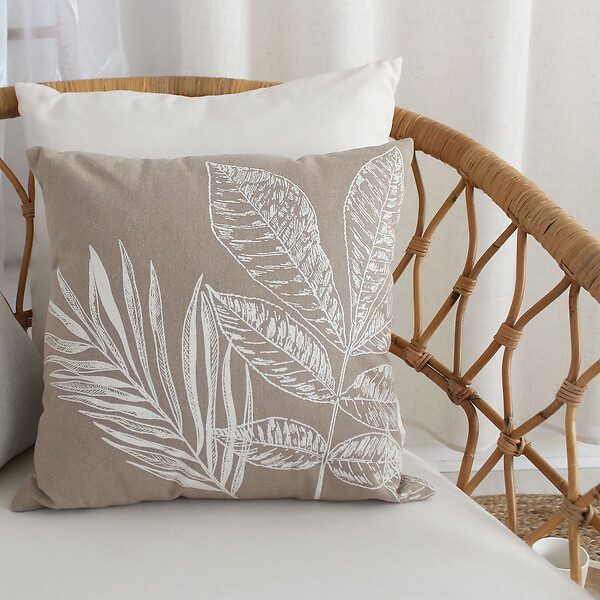 C MA DECO - Coussin déhoussable NATURA - large