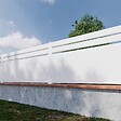 MON MARCHE DECO - Poteau Complet SLIM 90 cm - vignette