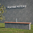 MON MARCHE DECO - Platine pour poteau de clôture PVC PRO 30 cm - vignette