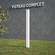 MON MARCHE DECO - Poteau Complet PRO 180 cm - vignette