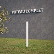 MON MARCHE DECO - Poteau Complet SLIM 120 cm - vignette