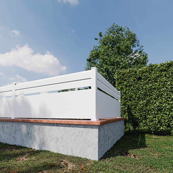 MON MARCHE DECO - Poteau d'Angle SLIM 72 cm - large