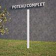 MON MARCHE DECO - Poteau Complet SLIM 180 cm - vignette