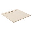 COSYNEO - Receveur de douche en pierre naturelle extra plat à poser 80x80cm - beige marbre - ORIGINE - vignette