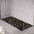 COSYNEO - Receveur de douche en pierre naturelle extra plat à poser 70x80cm - noir marble - ORIGINE - vignette