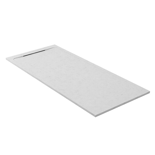 COSYNEO - Receveur de douche en pierre naturelle extra plat à poser 90x100cm - italien marbre - ORIGINE - large